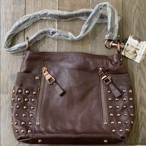 B. Makowsky Leather Handbag NWT